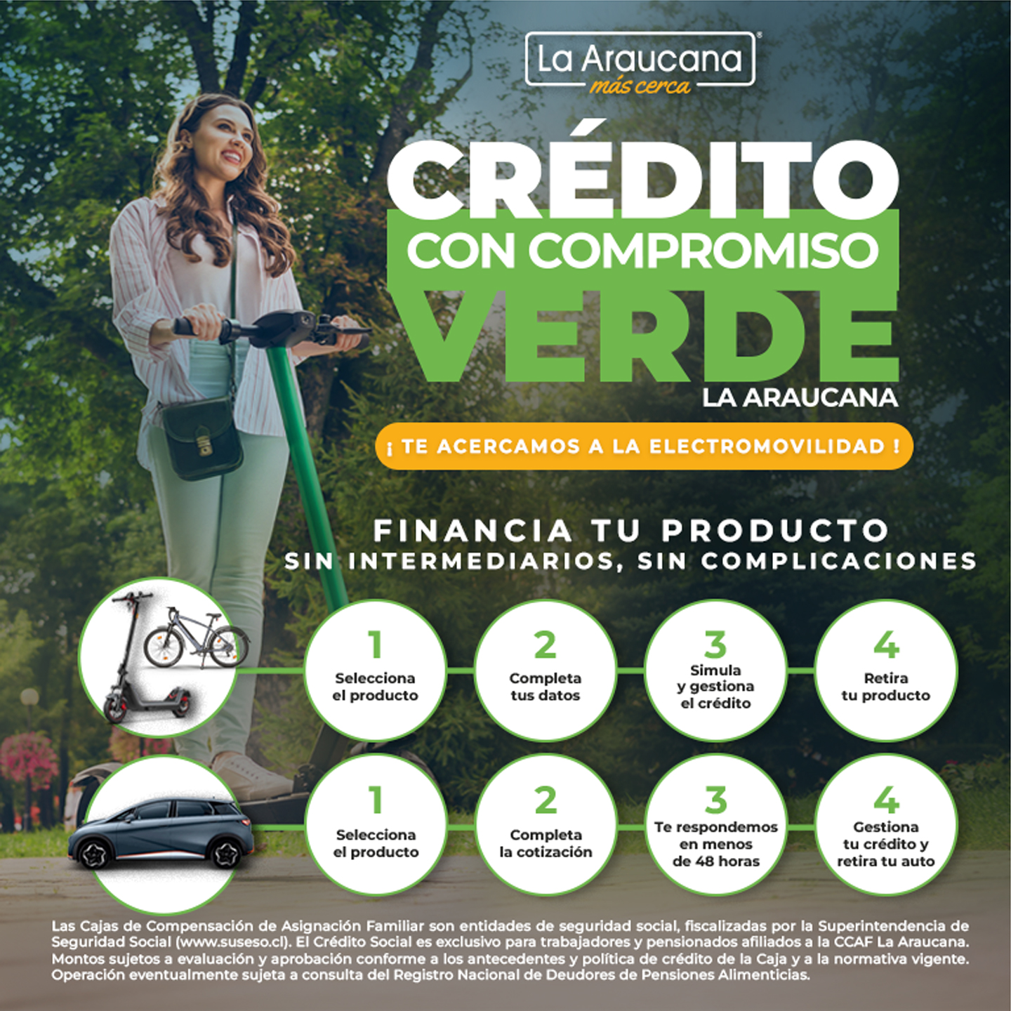 credito con compromiso verde la araucana